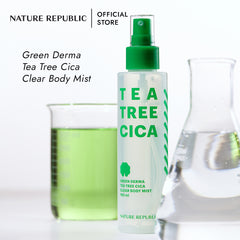 GREEN DERMA TEA TREE CICA CLEAR BODY MIST
