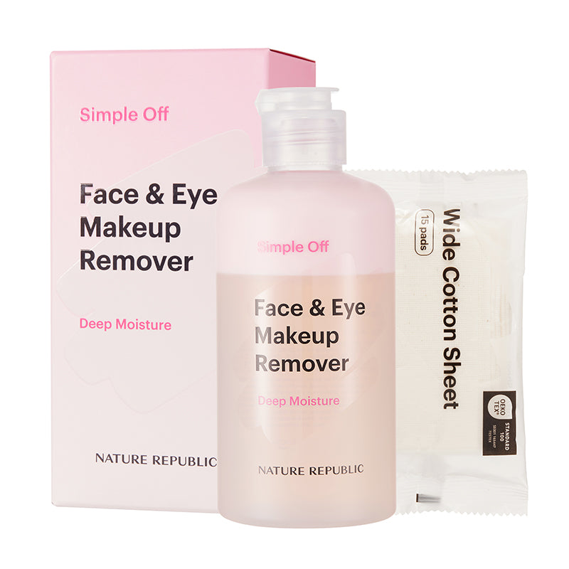SIMPLE OFF FACE & EYE MAKEUP REMOVER DEEP MOISTURE SPECIAL SET