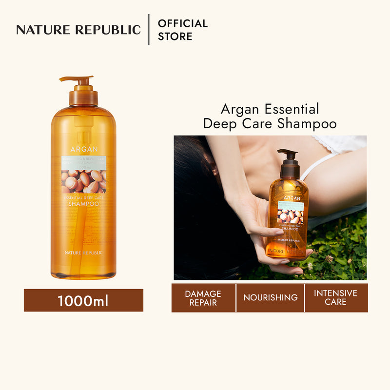 ARGAN ESSENTIAL DEEP CARE SHAMPOO 1000ML