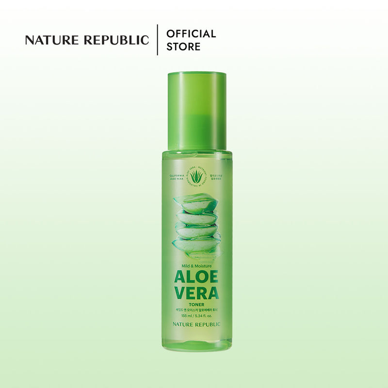 MILD & MOISTURE ALOE VERA TONER