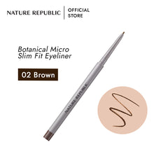 BOTANICAL MICRO SLIM FIT EYELINER 02 BROWN