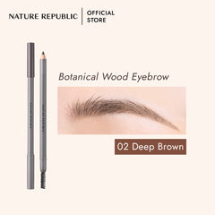 BOTANICAL WOOD EYEBROW 02 DEEP BROWN