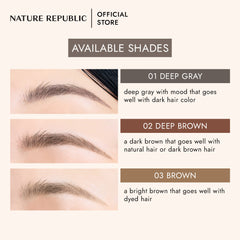 BOTANICAL WOOD EYEBROW 03 BROWN