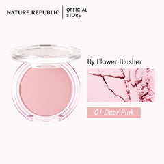 BY FLOWER BLUSHER 01 DEAR PINK