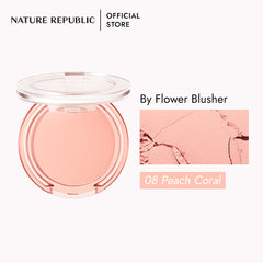 BY FLOWER BLUSHER 08 PEACH CORAL