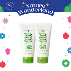 [CHRISTMAS BUNDLE] - SOOTHING & MOISTURE ALOE VERA CLEANSING SET