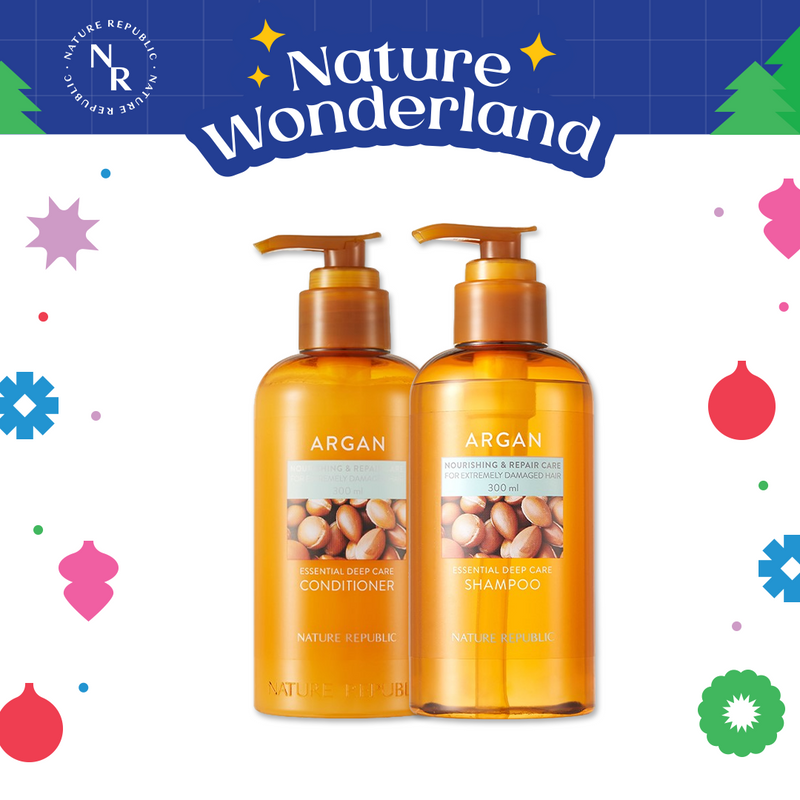 [CHRISTMAS BUNDLE] - ARGAN HAIR CARE SET