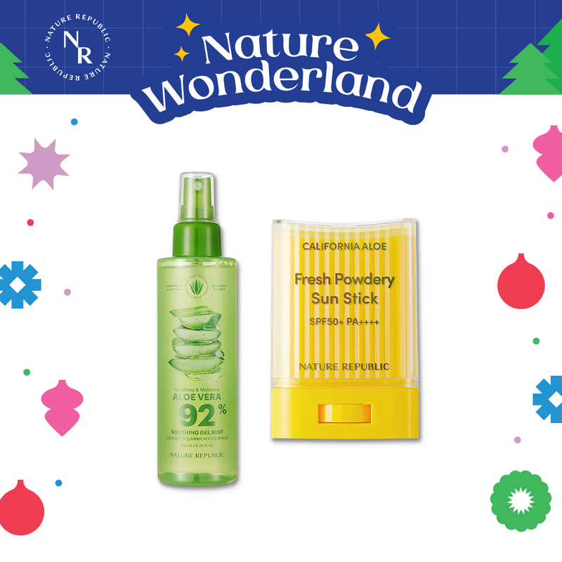 [CHRISTMAS BUNDLE] - CALIFORNIA ALOE SUN STICK + ALOE MIST