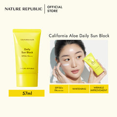 CALIFORNIA ALOE DAILY SUN BLOCK SPF50+PA+++