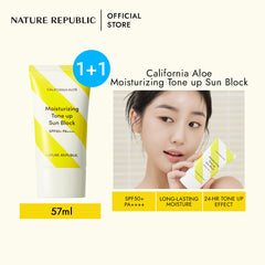 CALIFORNIA ALOE MOISTURIZING TONE UP SUN BLOCK SPF50+PA++++