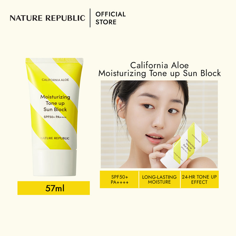 CALIFORNIA ALOE MOISTURIZING TONE UP SUN BLOCK SPF50+PA++++