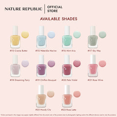 COLOR & NATURE NAIL COLOR 68 MINT ARIA