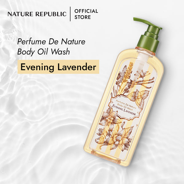 PERFUME DE NATURE BODY OIL WASH (EVENING LAVENDER)