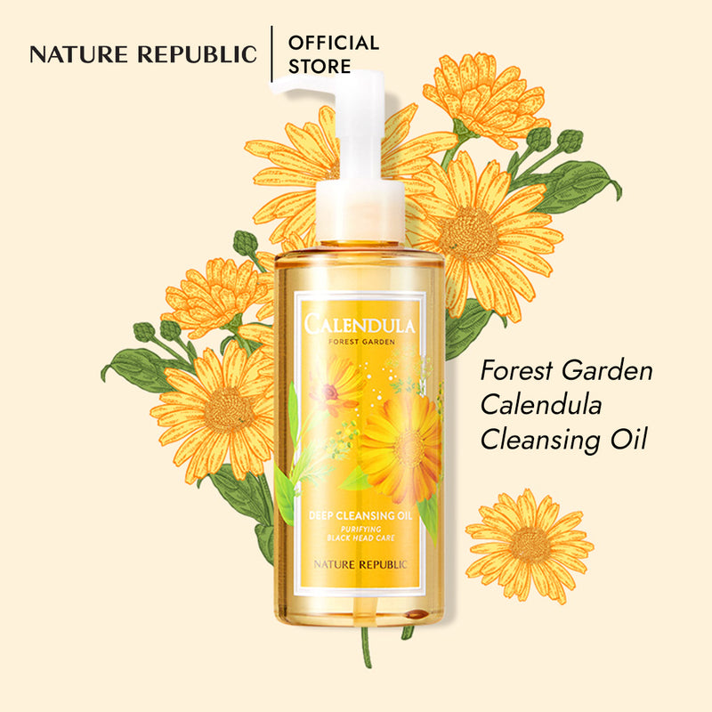 FOREST GARDEN CALENDULA CLEANSING OIL (200ML)