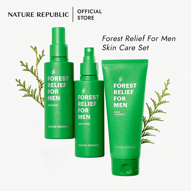 FOREST RELIEF FOR MEN SKIN CARE SET