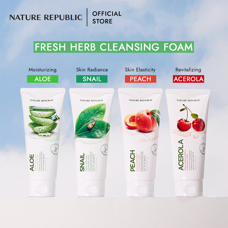 FRESH HERB ALOE CLEANSING FOAM