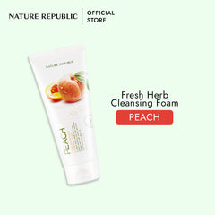 FRESH HERB PEACH CLEANSING FOAM