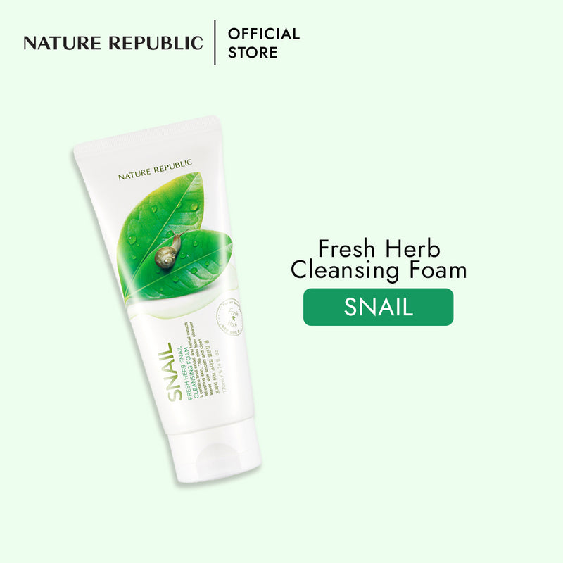 FRESH HERB SNAIL CLEANSING FOAM