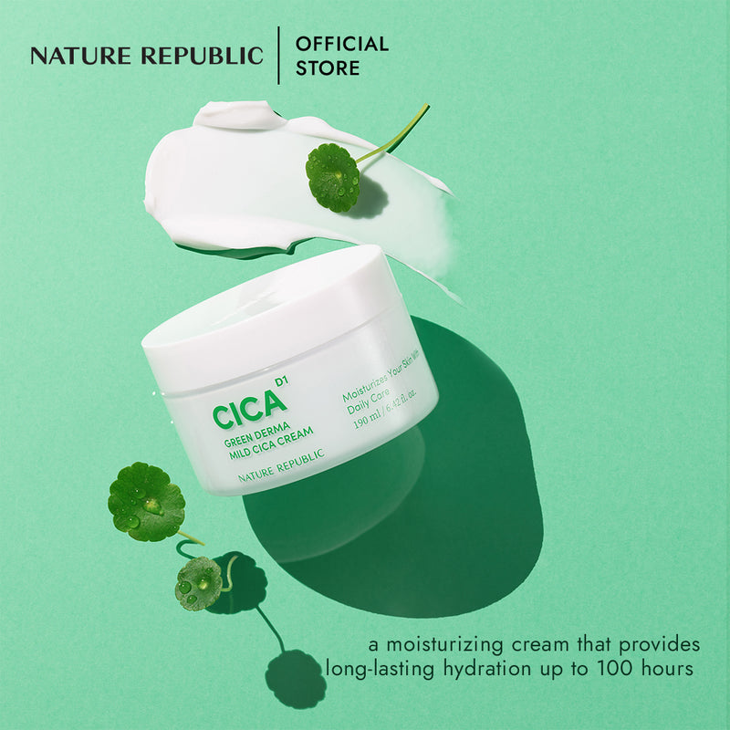 NATURE REPUBLIC GREEN DERMA MILD CICA CREAM