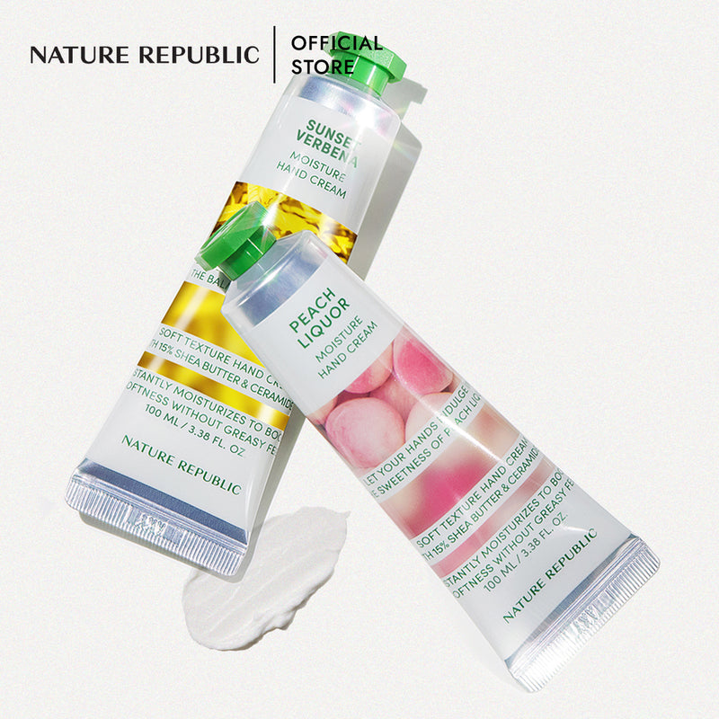 NATURE REPUBLIC HAND & NATURE SUNSET VERBENA HAND CREAM 100ML