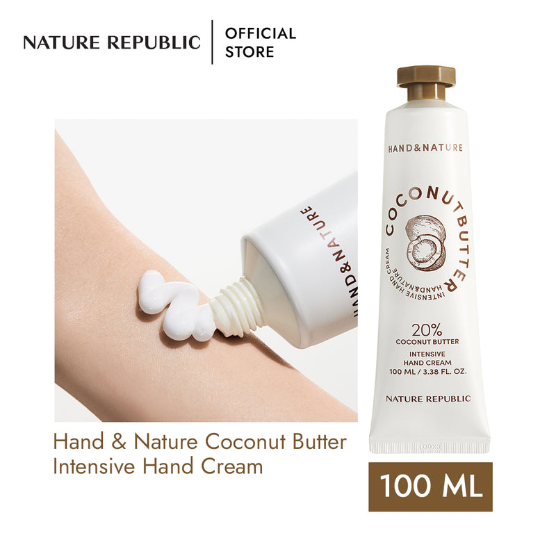 HAND & NATURE COCONUT BUTTER INTENSIVE HAND CREAM