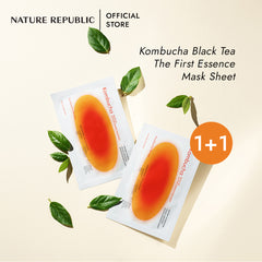 KOMBUCHA BLACK TEA THE FIRST ESSENCE MASK SHEET 1+1