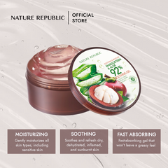 SOOTHING & MOISTURE MANGOSTEEN ALOE 92% SOOTHING GEL