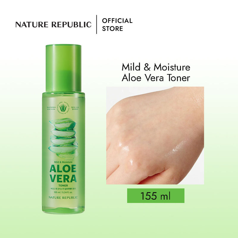 MILD & MOISTURE ALOE VERA TONER
