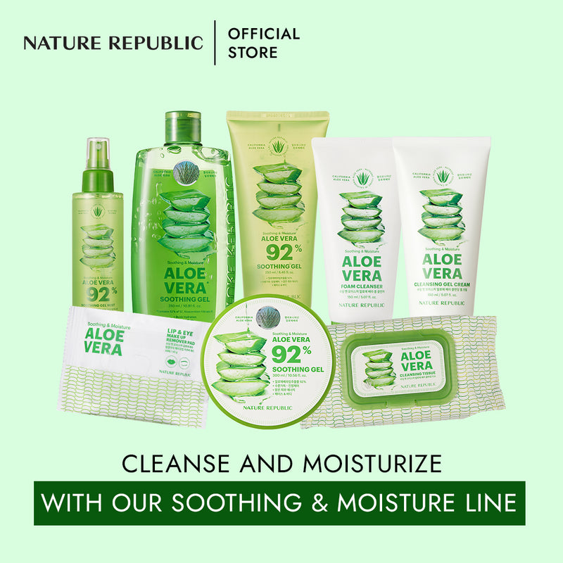 SOOTHING & MOISTURE ALOE VERA 92% SOOTHING GEL [TUB]