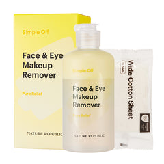 SIMPLE OFF FACE & EYE MAKEUP REMOVER PURE RELIEF SPECIAL SET