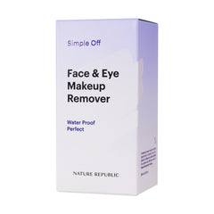 SIMPLE OFF FACE & EYE MAKEUP REMOVER WATER PROOF PERFECT SPECIAL SET