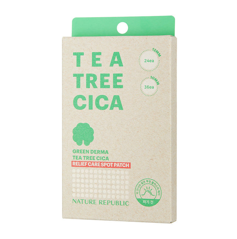 GREEN DERMA TEA TREE CICA RELIEF CARE SPOT PATCH