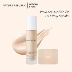 PROVENCE AIR SKIN FIT ONE DAY LASTING FOUNDATION SPF30PA++ (P21 ROSY VANILLA)