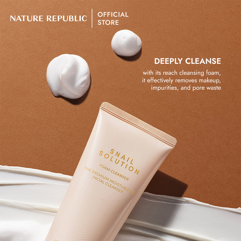 SNAIL SOLUTION FOAM CLEANSER