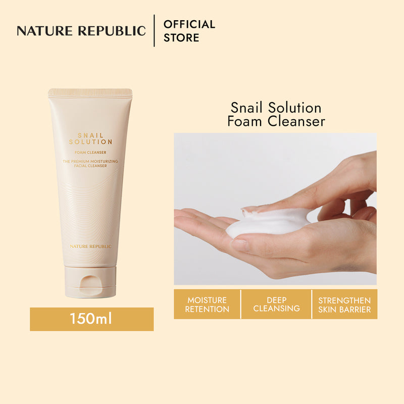 SNAIL SOLUTION FOAM CLEANSER