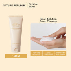 SNAIL SOLUTION FOAM CLEANSER