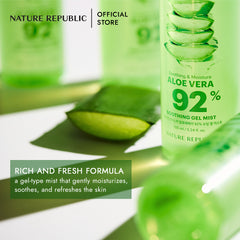 SOOTHING & MOISTURE ALOE VERA 92% SOOTHING GEL MIST