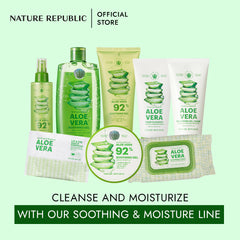 SOOTHING & MOISTURE ALOE VERA 92% SOOTHING GEL(TUBE)