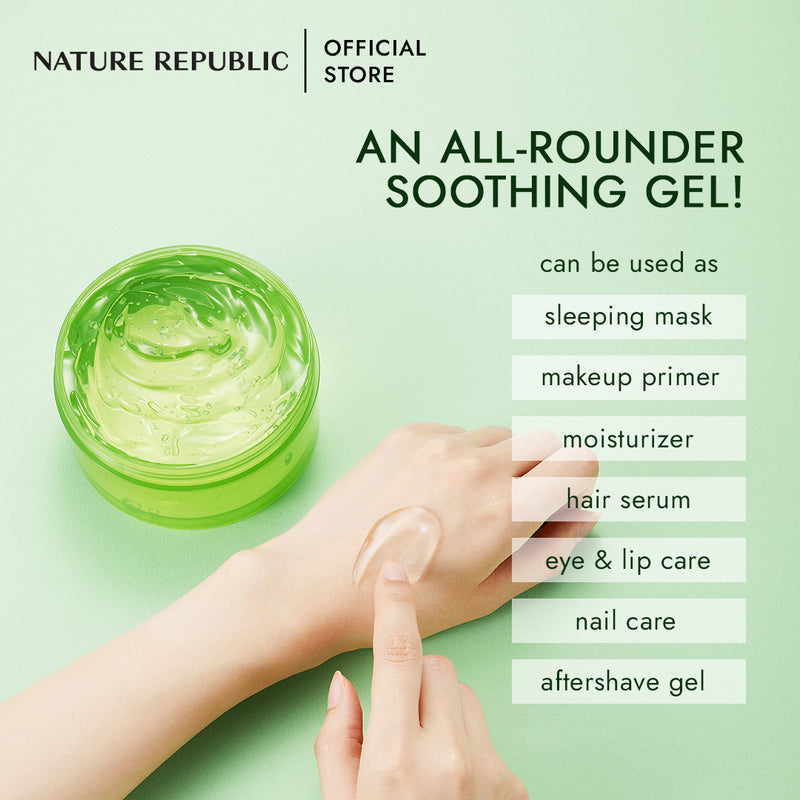 [SPECIAL BUNDLE] SOOTHING & MOISTURE ALOE VERA 92% SOOTHING GEL (3+1)