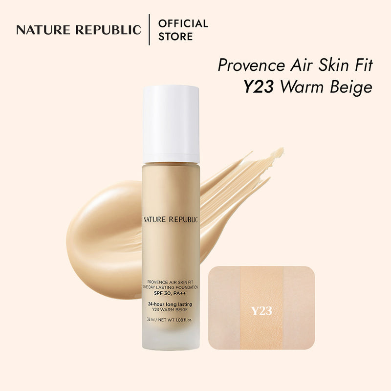 PROVENCE AIR SKIN FIT ONE DAY LASTING FOUNDATION SPF30PA++ (Y23 WARM BEIGE)