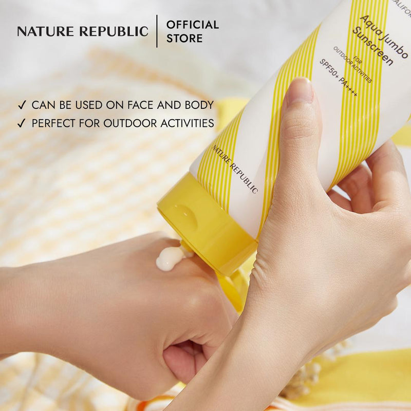 CALIFORNIA ALOE AQUA JUMBO SUNSCREEN SPF50+ PA++++