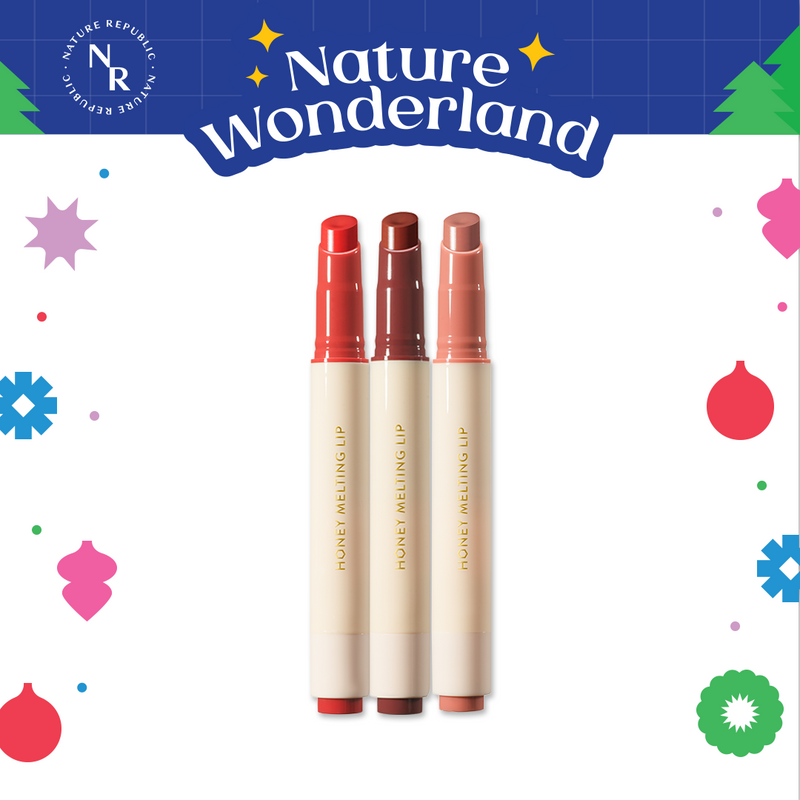 [CHRISTMAS BUNDLE] -  HONEY MELTING LIP TRIO