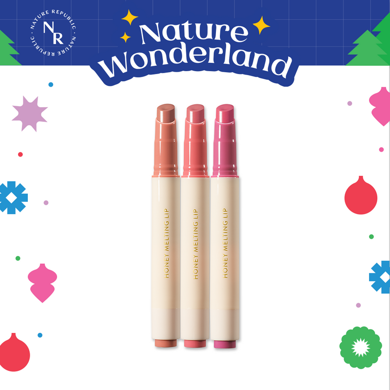 [CHRISTMAS BUNDLE] -  HONEY MELTING LIP TRIO