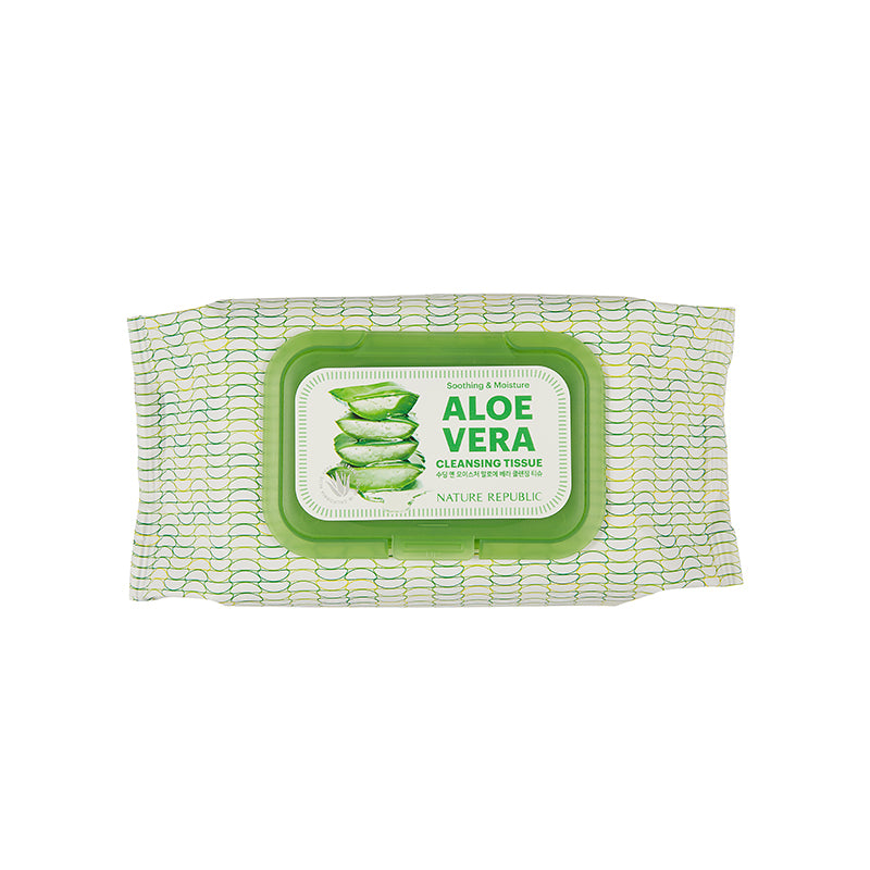 SOOTHING & MOISTURE ALOE VERA CLEANSING TISSUE [1+1]