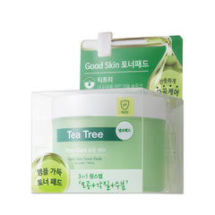 GOOD SKIN TEA TREE AMPOULE TONER PAD