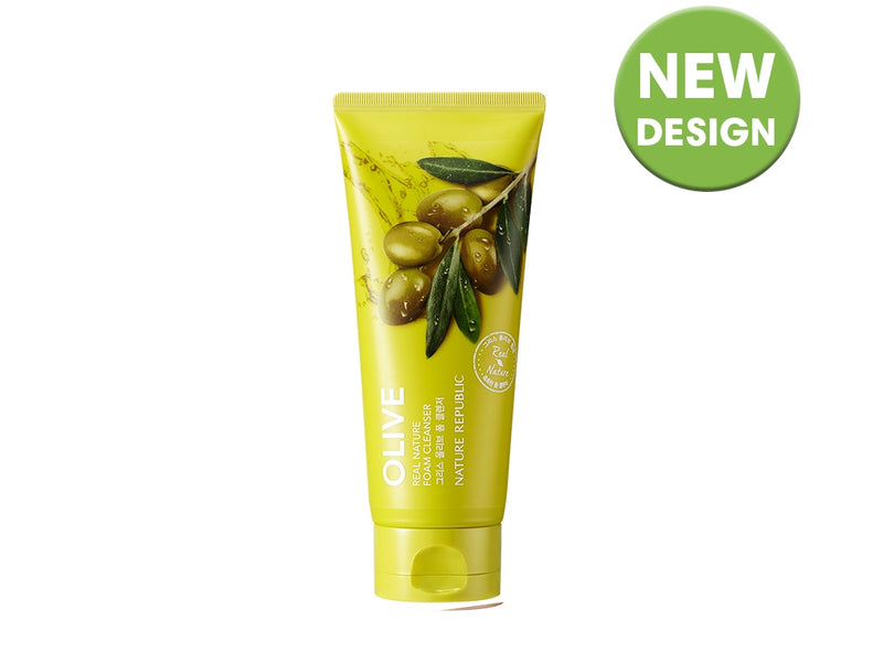 REAL NATURE OLIVE FOAM CLEANSER