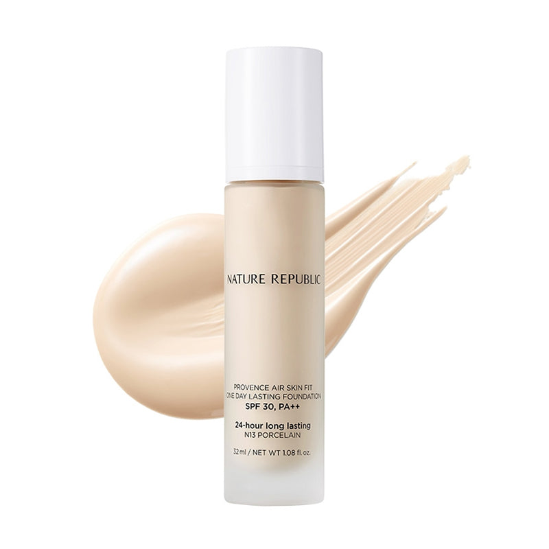 PROVENCE AIR SKIN FIT ONE DAY LASTING FOUNDATION SPF30PA++ (N13 PORCELAIN)