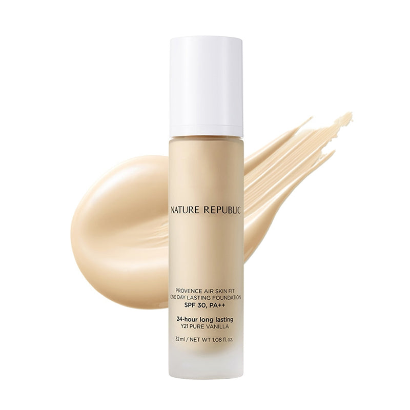 PROVENCE AIR SKIN FIT ONE DAY LASTING FOUNDATION SPF30PA++ (Y21 PURE VANILLA)