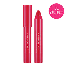 BY FLOWER ECO CRAYON LIP ROUGE 01 CANDY PINK